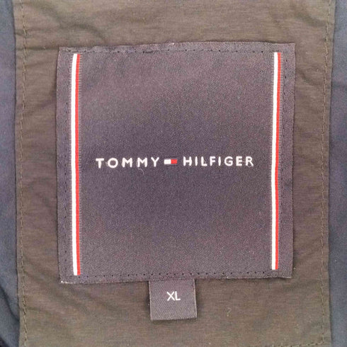 トミーヒルフィガー TOMMY HILFIGER フードナイロンパテッドジャケット メンズ import:XL