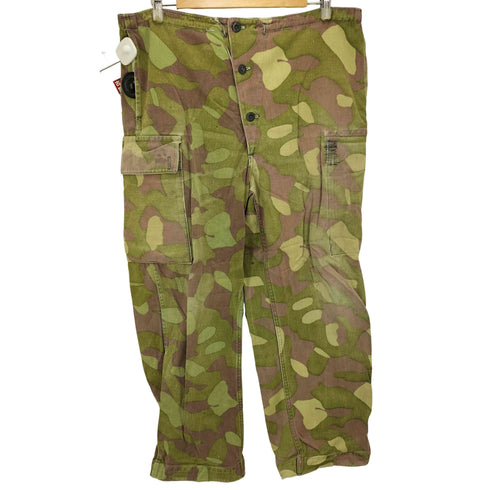 Finland Army 70S フィンランド軍 リバーシブル フィールド カーゴ オーバー パンツ 72年製 メンズ 50