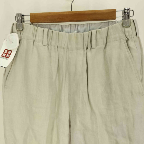 CORNIER HIGH DENSITY LINEN PANTS ハイ デンシティ リネン パンツ ユニセックス レディース JPN:S