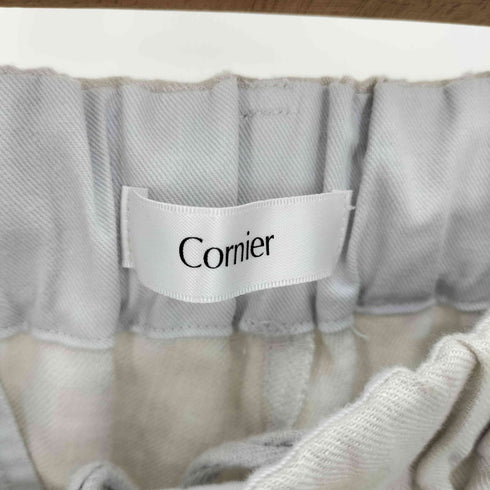 CORNIER HIGH DENSITY LINEN PANTS ハイ デンシティ リネン パンツ ユニセックス レディース JPN:S