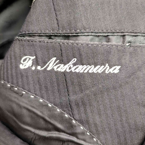 ヒルトン HILTON ストライプ柄 ウール スーツ セットアップ メンズ ONE SIZE