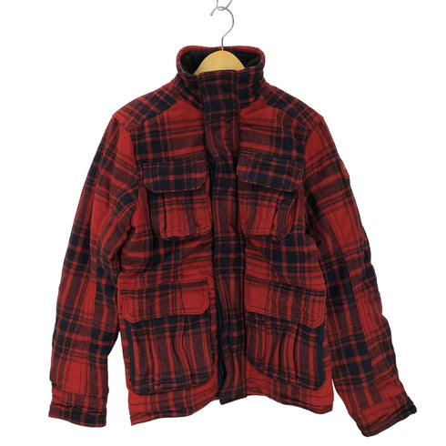 アバクロンビーアンドフィッチ Abercrombie & Fitch チェック柄 ウール ジャケット メンズ import:S