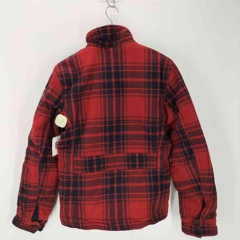 アバクロンビーアンドフィッチ Abercrombie & Fitch チェック柄 ウール ジャケット メンズ import:S
