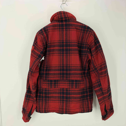 アバクロンビーアンドフィッチ Abercrombie & Fitch チェック柄 ウール ジャケット メンズ import:M