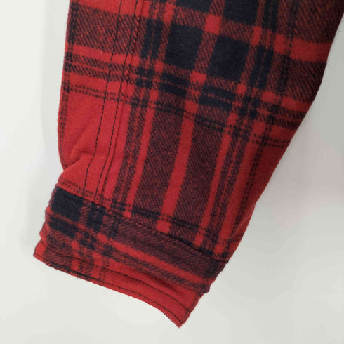 アバクロンビーアンドフィッチ Abercrombie & Fitch チェック柄 ウール ジャケット メンズ import:M
