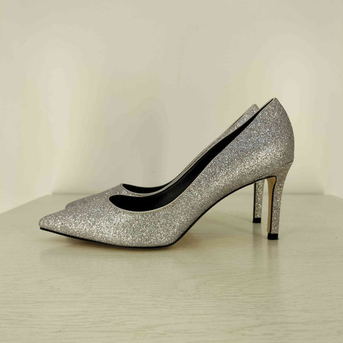 チャールズアンドキース CHARLES&KEITH ポインテッドトゥ スティレットパンプス レディース JPN:37