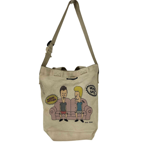 パーリーゲイツ PEARLY GATES BEAVIS BUTT-HEAD 2WAY キャンバス ショルダートートバック レディース