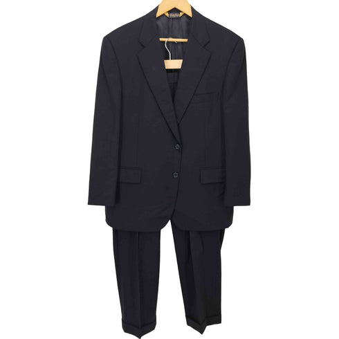 ブルックスブラザーズ BROOKS BROTHERS ウール ポリ 2B テーラードジャケット 2タック スラックス パンツ セットアップ メンズ