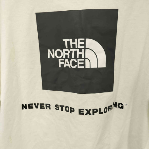 ザノースフェイス THE NORTH FACE S/S Square Logo Tee スクエアロゴバックプリントTシャツ メンズ import:XXL
