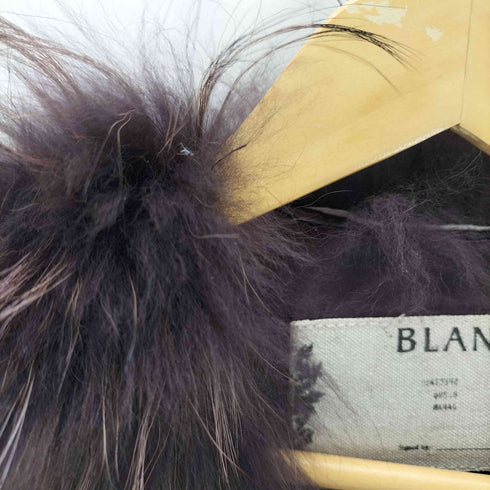 blanc 毛皮 ファーベスト レディース