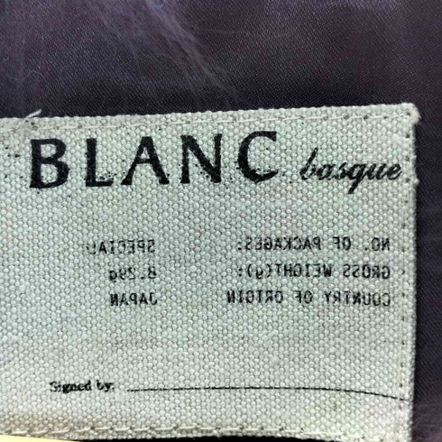 blanc 毛皮 ファーベスト レディース