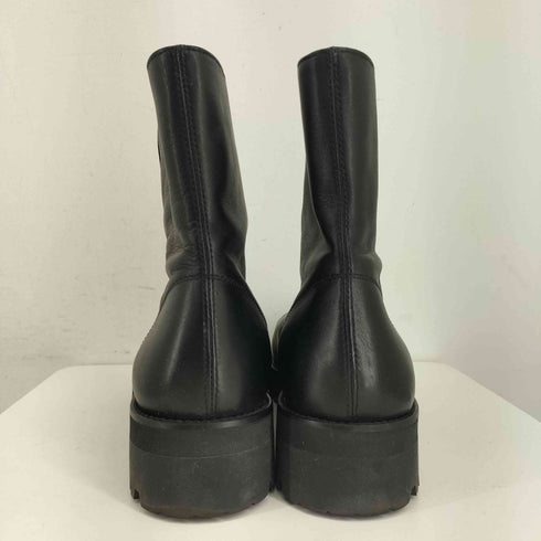 パドローネ PADRONE CENTER ZIP BOOTS BLACK メンズ EUR:42