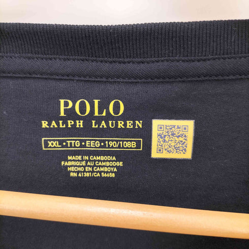 ポロラルフローレン POLO RALPH LAUREN ポニー刺繍 クルーネック Tシャツ メンズ import:XXL
