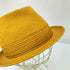 San Francisco Hat サンフランシスコハット ステッチリボン パナマハット 中折れ ストローハット メンズ L-XL