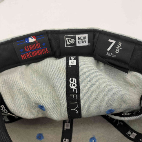 ニューエラ NEW ERA デニム ベースボールチーム 6パネルキャップ メンズ 7 3/8