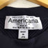 アメリカーナ Americana ワッフル クルーネック ロングスリーブTシャツ レディース