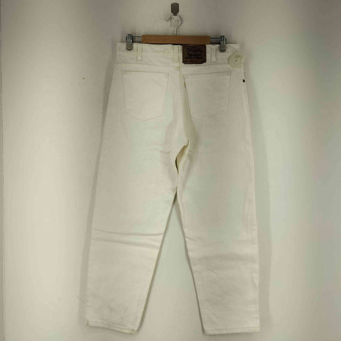 リーバイス Levis 90S 550 ホワイトデニムパンツ ボタン裏575 USA製 メンズ 33/32