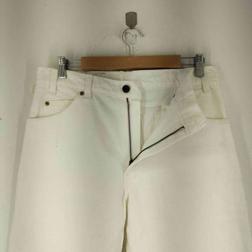 リーバイス Levis 90S 550 ホワイトデニムパンツ ボタン裏575 USA製 メンズ 33/32