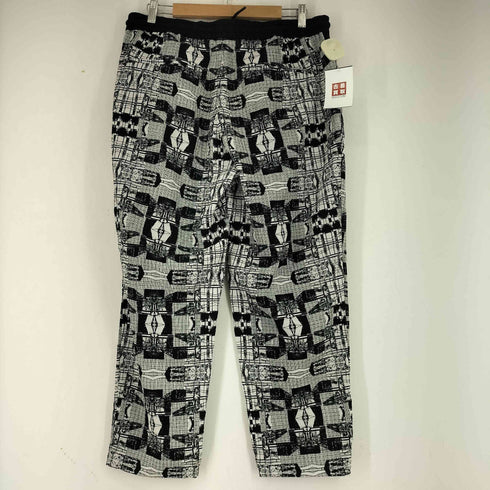 ザラ ZARA 総柄シアサッカーパンツ メンズ JPN:XL