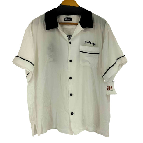 サブサエティ Subciety レーヨン100 BOWLING SHIRT メンズ JPN:XL