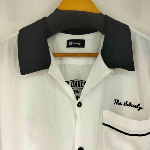 サブサエティ Subciety レーヨン100 BOWLING SHIRT メンズ JPN:XL