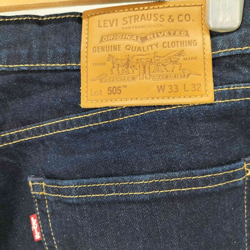 リーバイス Levis PREMIUM 505 レギュラーフィットストレート メンズ 33/32