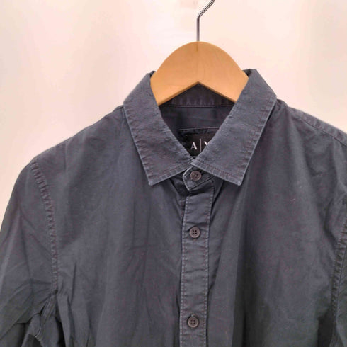 アルマーニエクスチェンジ ARMANI EXCHANGE SUPER SLIM L/S シャツ メンズ import:S