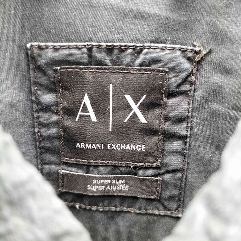 アルマーニエクスチェンジ ARMANI EXCHANGE SUPER SLIM L/S シャツ メンズ import:S