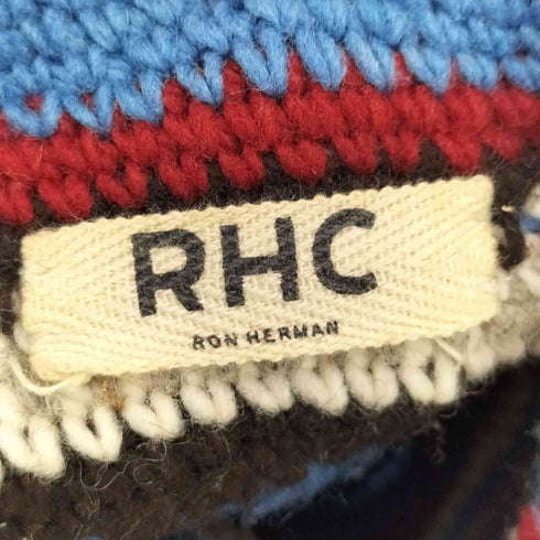 アールエイチシーロンハーマン RHC Ron Herman ノルディック柄 編み ショルダーバッグ レディース