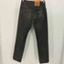 リーバイス Levis 505 ボタン裏525 先染め テーパード ブラック デニム パンツ メンズ W30/L32