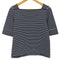 グリーンレーベルリラクシング GREEN LABEL RELAXING KF リップルBOR スクエア/N POカットソー レディース FREE