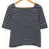 グリーンレーベルリラクシング GREEN LABEL RELAXING KF リップルBOR スクエア/N POカットソー レディース FREE