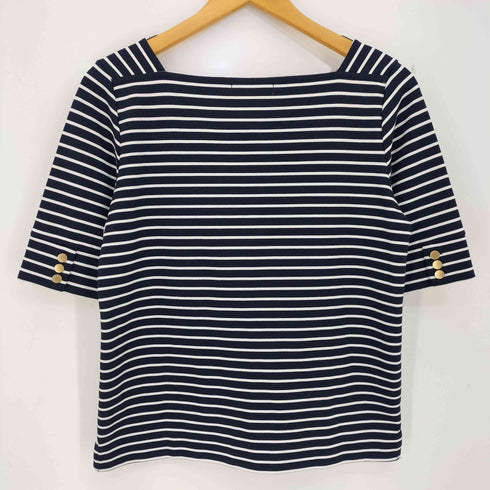 グリーンレーベルリラクシング GREEN LABEL RELAXING KF リップルBOR スクエア/N POカットソー レディース FREE