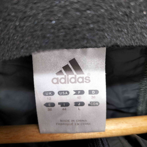 アディダス adidas ネックデザインナイロンジャケット レディース import:L