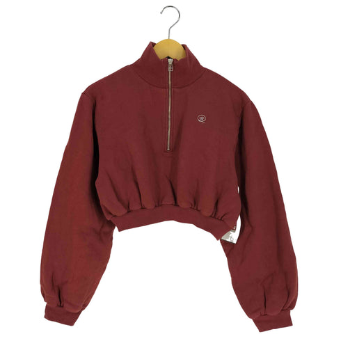 スライ SLY POINT LOGO CROP スウェット レディース FREE