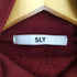 スライ SLY POINT LOGO CROP スウェット レディース FREE