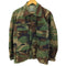 ユーエスアーミー U.S. ARMY 80S COAT COMBAT CAMOUFLAGE ウッドランドカモ マルチポケット シャツジャケット メンズ