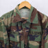 ユーエスアーミー U.S. ARMY 80S COAT COMBAT CAMOUFLAGE ウッドランドカモ マルチポケット シャツジャケット メンズ