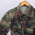 ユーエスアーミー U.S. ARMY 80S COAT COMBAT CAMOUFLAGE ウッドランドカモ マルチポケット シャツジャケット メンズ
