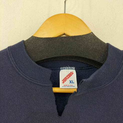 ジャージーズ JERZEES USA製 first national bank of okawville リメイク S/S クルーネックスウェット メンズ import:XL
