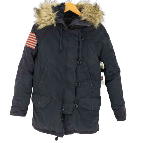 デニムアンドサプライ ラルフローレン DENIM & SUPPLY RALPH LAUREN TALON ジップ N-3B ダウンジャケット レディース import:S