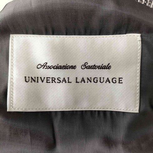ユニバーサルランゲージ UNIVERSAL LANGUAGE ウール ステンカラーコート メンズ JPN:M