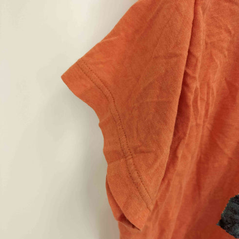 ヴィヴィアンウエストウッドレッドレーベル Vivienne Westwood RED LABEL 裾 オーブ刺繍 フラワー プリント S/S カットソー レディース import:M