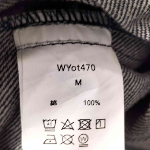 ウィム バイ リドム WYM LIDNM HEAVY OZ WIDE DENIM SET-UP メンズ M