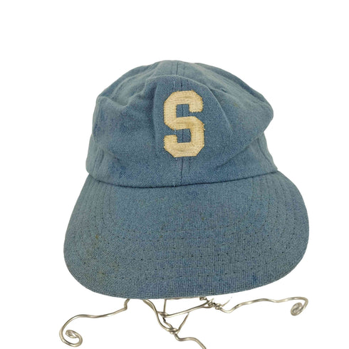 radio cap ヴィンテージ 6パネルキャップ グリーンブリム レディース