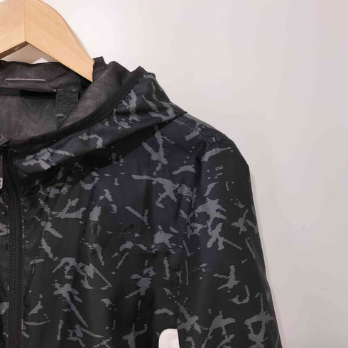 プーマ PUMA 総柄 ジップアップ ナイロンパーカー メンズ