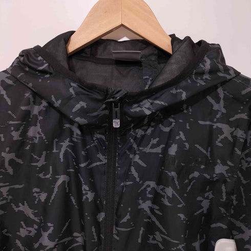 プーマ PUMA 総柄 ジップアップ ナイロンパーカー メンズ