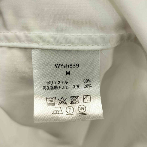 ウィム バイ リドム WYM LIDNM TENCEL RELAX WIDE SHIRT メンズ JPN:M