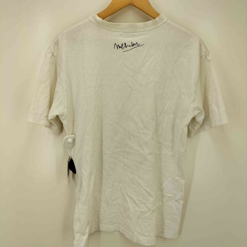 90S HUISTENBOSCH 画家 だまし絵 トロンプルイユ 滝 アート プリント S/S Tシャツ シングルステッチ メンズ