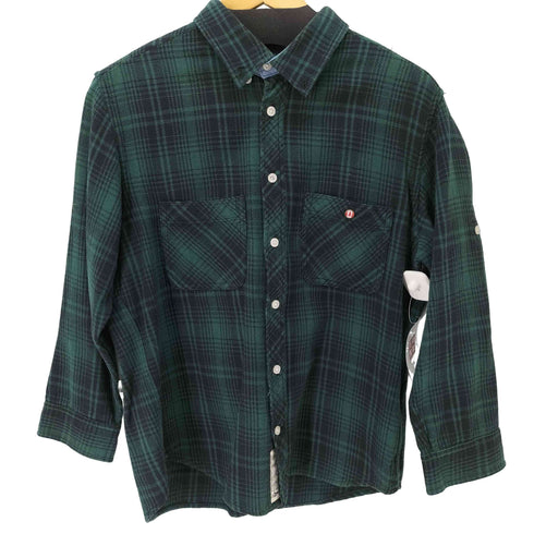 ウッズカナダ woods canada ボタンダウンチェックシャツ メンズ 60